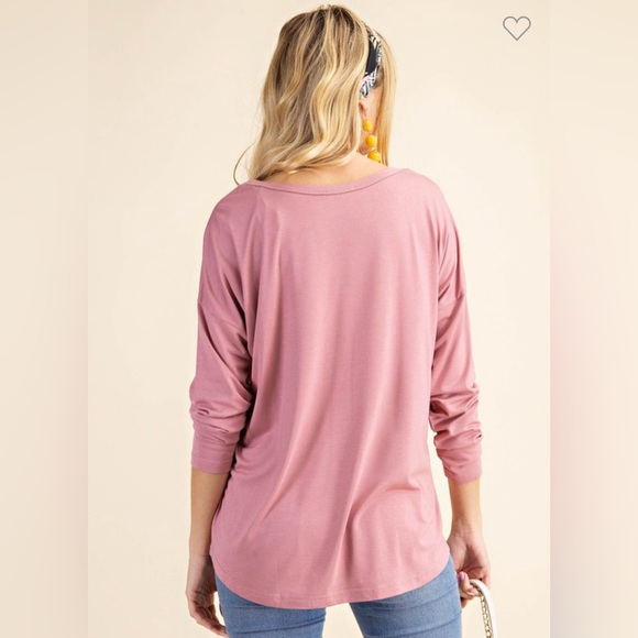 The Adrianna Pink Top - Picture 3 of 3